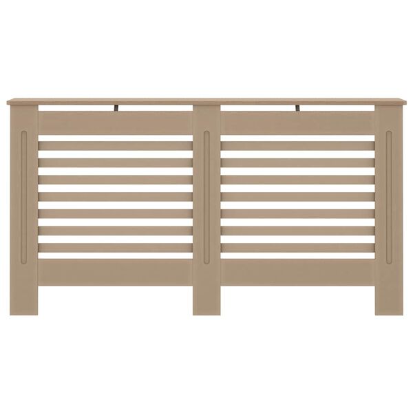 vidaXL Pokrov za radijator 152 x 19 x 81,5 cm MDF