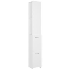 vidaXL Kupaonski ormarić bijeli 25x26,5x170 cm od konstruiranog drva
