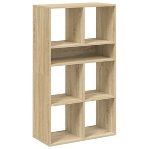 vidaXL Ormarić za knjige boja hrasta 66x31x112 cm konstruirano drvo