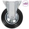 vidaXL Fiksni kotačići 32 kom 160 mm