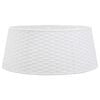 vidaXL Suknja za božićno drvce bijela &Oslash;56x23 cm plastika