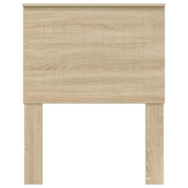 vidaXL Uzglavlje s uzglavljem Sonoma hrast 75 cm Konstruirano drvo