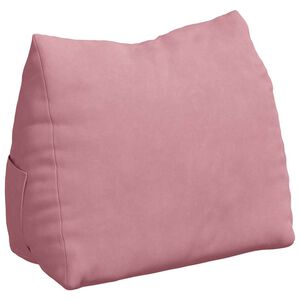 vidaXL Jastuk za leđa Ružičasta 45 x 20 x 35 cm Kordura tekstil