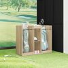 vidaXL Golf ormar Jednobojno Sonoma hrast 102 x 45 x 85,5 cm