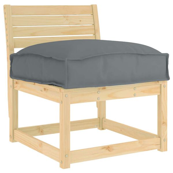 vidaXL Jastuk Antracit 60 x 40 x 8 cm Oxford tkanina