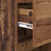 vidaXL Noćni ormar 2 pcs Staro drvo 40 x 35 x 70 cm Konstruirano drvo
