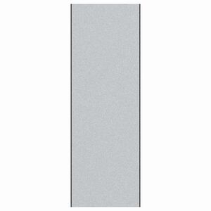 vidaXL Otirač Siva i crna 120 x 350 cm 100% poliamid