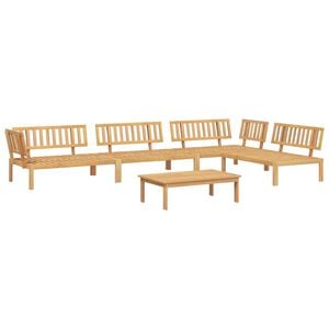 vidaXL 5-dijelni set vrtnih sofa od paleta od masivnog drva bagrema