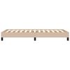 vidaXL Okvir za krevet boja cappuccina 80 x 200 cm od umjetne kože