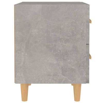 vidaXL Noćni ormarić siva boja betona 40 x 35 x 47,5 cm