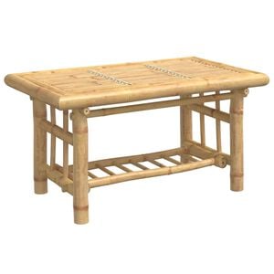 vidaXL Stolić za kavu 70 x 45 x 36 cm od bambusa