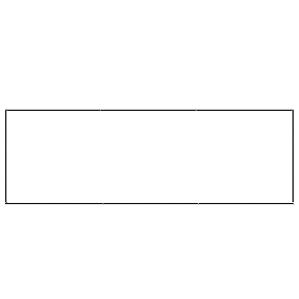 vidaXL Kavez za pse crni 3 m² čelični