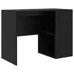 vidaXL Stol Crni hrast Konstruirano drvo 102 x 50 x 75 cm