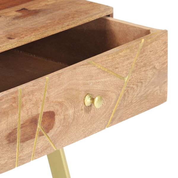 vidaXL Stolić za kavu 95 x 50 x 42 cm od masivnog drva