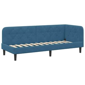 vidaXL Kutni okvir kreveta Plava 80 x 200 cm Bar&scaron;un