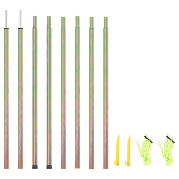 vidaXL &Scaron;ipke za jedro protiv sunca 2 kom 250 cm od pocinčanog čelika