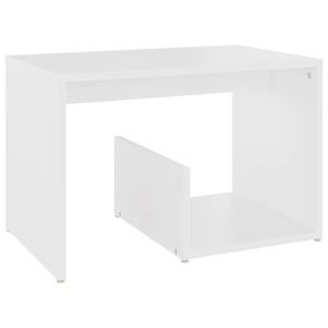 vidaXL Bočni stolić bijeli 59 x 36 x 38 cm od konstruiranog drva