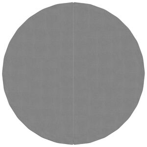 vidaXL Platno za tlo ispod bazena svjetlosivo Ø 244 cm poliesterska