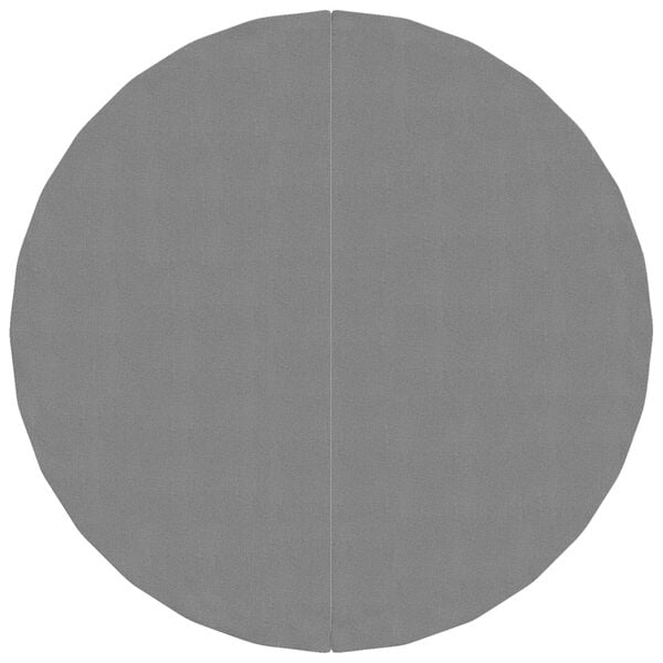 vidaXL Platno za tlo ispod bazena svjetlosivo Ø 244 cm poliesterska
