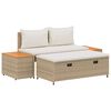 vidaXL Set vanjskih sofa 4 -Seater 4 kom. 55 x 30 x 39 cm Pravokutni