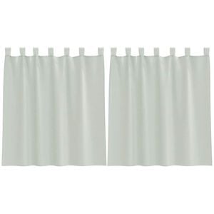 vidaXL Voile zavjese s petljama 2 kom svijetlo sive 140x140 cm