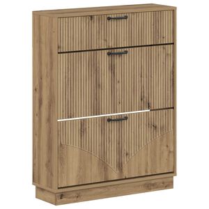 vidaXL Ormar za cipele HOORN 78 x 24 x 100 cm Konstruirano drvo