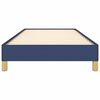 vidaXL Okvir za krevet bez madraca plava 80x200cm od tkanine