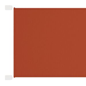 vidaXL Okomita tenda terakota 140 x 360 cm od tkanine Oxford