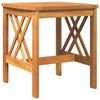 vidaXL Bocni stol Čvrsto drvo akacije Prirodna nafta 45 x 45 x 50 cm