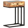 vidaXL Bočni stolić U-oblika 45 x 30 x 61 cm masivno obnovljeno drvo