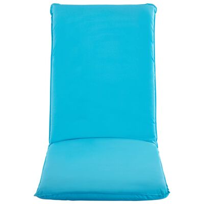 vidaXL Sklopiva ležaljka za sunčanje od tkanine Oxford plava