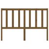vidaXL Uzglavlje za krevet boja meda 126 x 4 x 100 cm masivna borovina