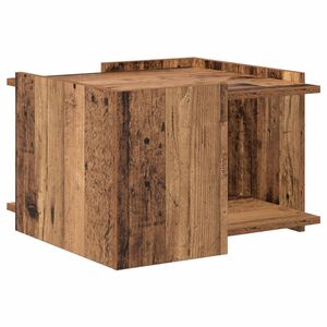 vidaXL Kava Stol Staro drvo 50,5 x 50 x 33 cm Konstruirano drvo