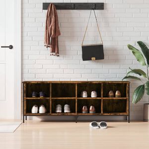 vidaXL Ormarić za cipele boja hrasta 131x35x50 cm konstruirano drvo