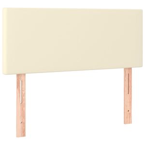 vidaXL Uzglavlje krem 80 x 5 x 78/88 cm od umjetne kože