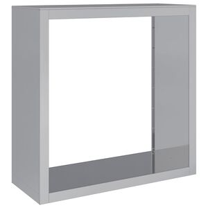 vidaXL Stalak za drva za ogrjev 100x40x100 cm od pocinčanog čelika
