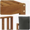 vidaXL Set vanjskih sofa s jastukom 9 pcs Prirodna i antracit