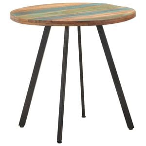 vidaXL Blagovaonski stol 80 cm od masivnog obnovljenog drva