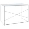 vidaXL Stol za računalo bijeli 110 x 60 x 70 cm konstruirano drvo