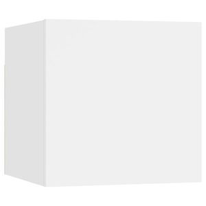 vidaXL Noćni ormarić bijeli 30,5 x 30 x 30 cm od konstruiranog drva