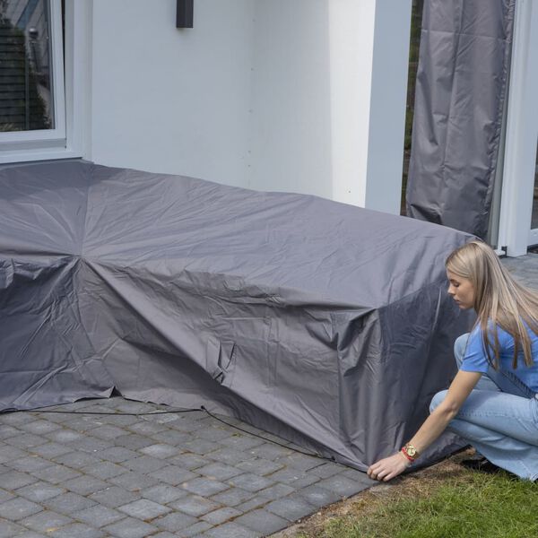 Madison navlaka za vrtnu garnituru 320 x 255 x 70 cm lijeva siva