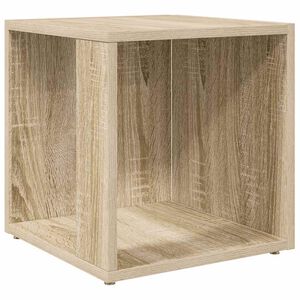 vidaXL Bočni stolić boja hrasta sonome 33 x 33 x 34,5 cm drvena