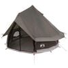 vidaXL Tipi &scaron;ator s krovom Smeđa siva 250 x 250 cm Poliester i čelik