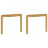 vidaXL Modul naslona za ruke 2 pcs Bijela 79 x 6 x 61 cm