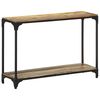 vidaXL Konzolni stol 110 x 30 x 75 cm od masivnog obnovljenog drva