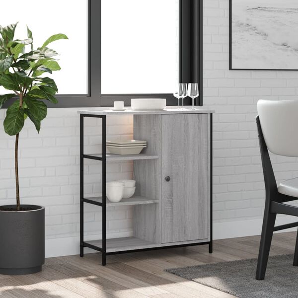 vidaXL Komoda boja hrasta sonome 70 x 30 x 80 cm od konstruiranog drva