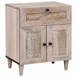 vidaXL Noćni ormar Bijela 50 x 33 x 60 cm Konstruirano drvo