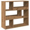 vidaXL Sobna pregrada boja hrasta 100 x 33 x 94,5 cm konstruirano drvo