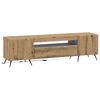 vidaXL LED TV kabinet Hrast artisan Konstruirano drvo