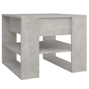 vidaXL Stolić za kavu boja betona 55,5x55x45 cm konstruirano drvo